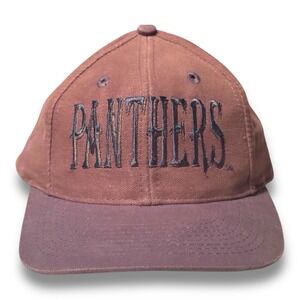Vintage Carolina Panthers Strapback Dad Hat Team NFL Sports Football Eastport
